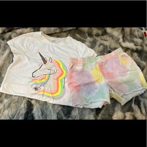Cute unicorn summer outfit! (GIRLS 14/16)